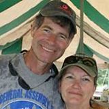 Cliff and Loretta Kirkpatrick at camp